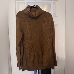 Wool American Eagle Turtleneck Sweater